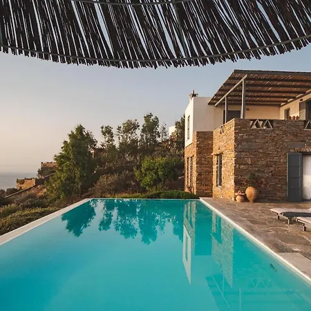 Kea Boho Luxury With Pool & Stunning Views Villa Melissaki Exterior photo