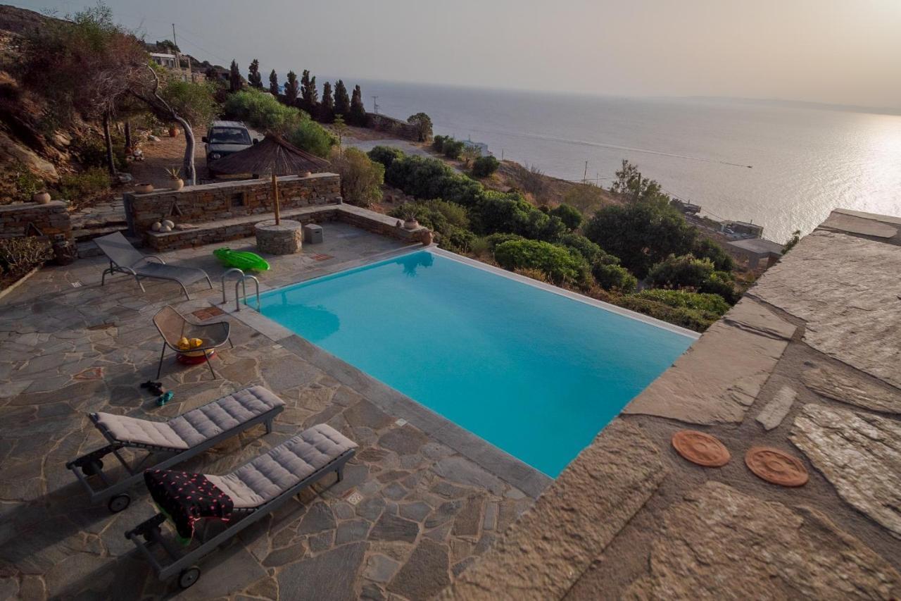 Kea Boho Luxury With Pool & Stunning Views Villa Melissaki